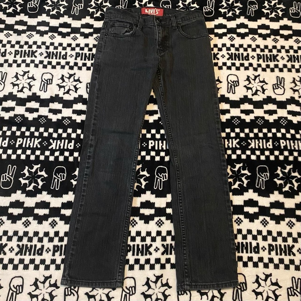 levi’s 511 skinny straight leg jeans